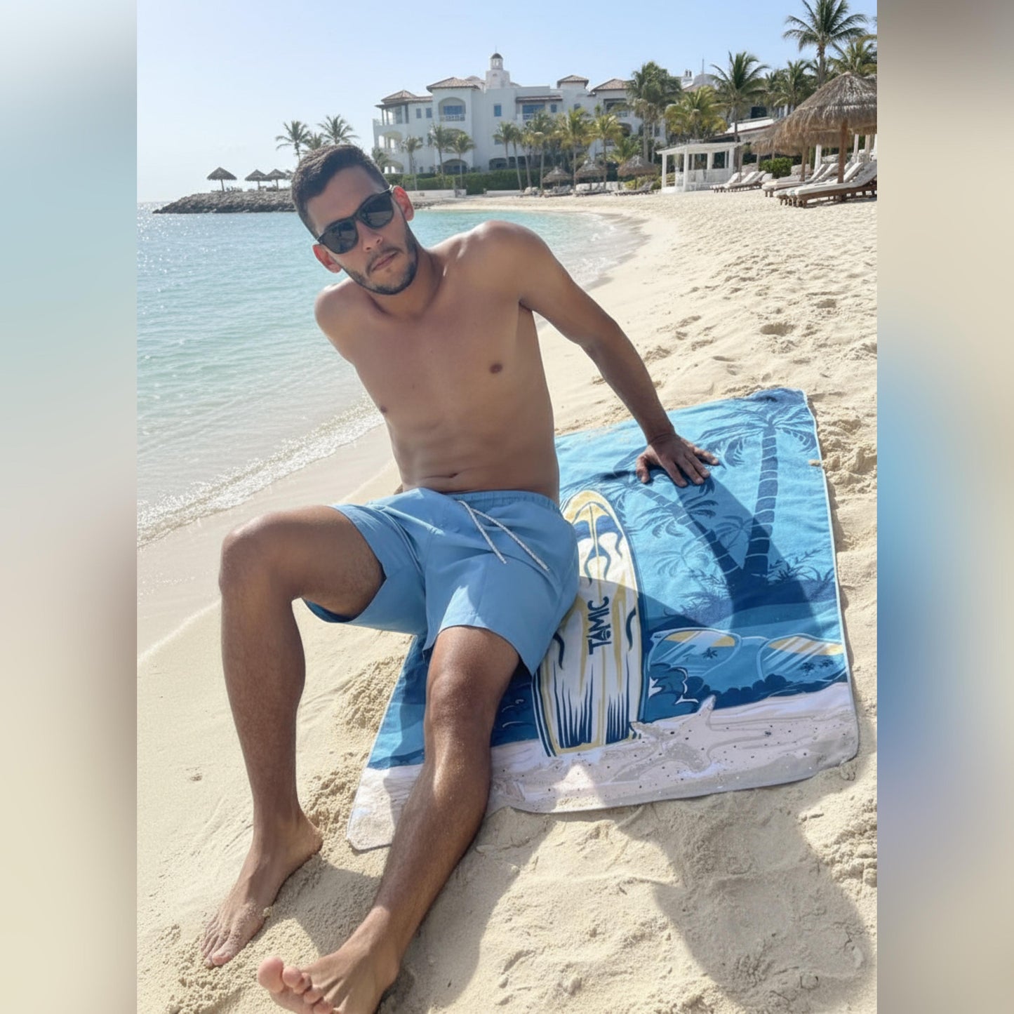 Toallas De Microfibra Estampadas 130x80cm El Primo de Aquaman