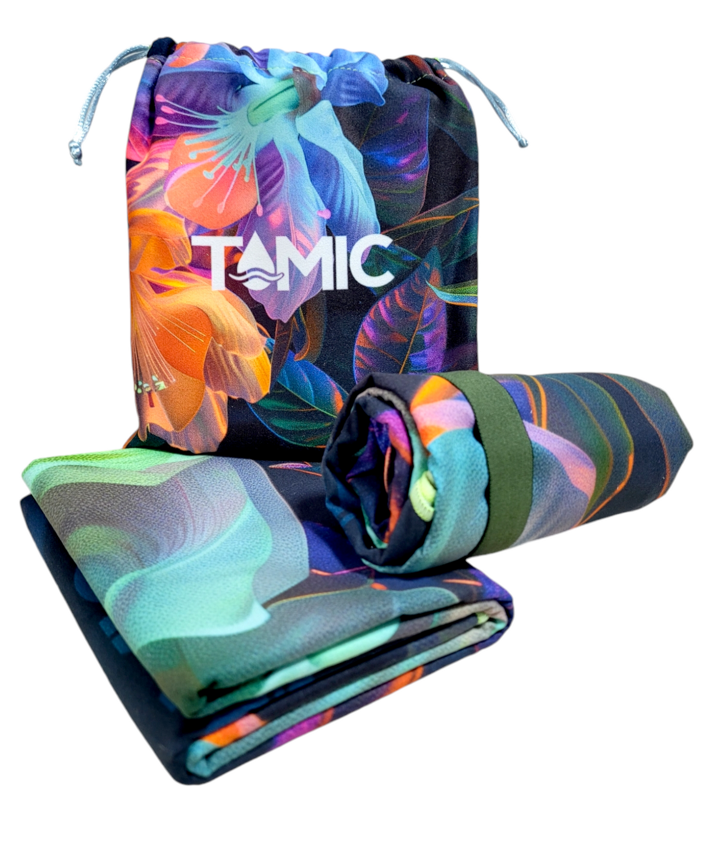 Toallas De Microfibra Estampadas 130x80cm Tia Marina