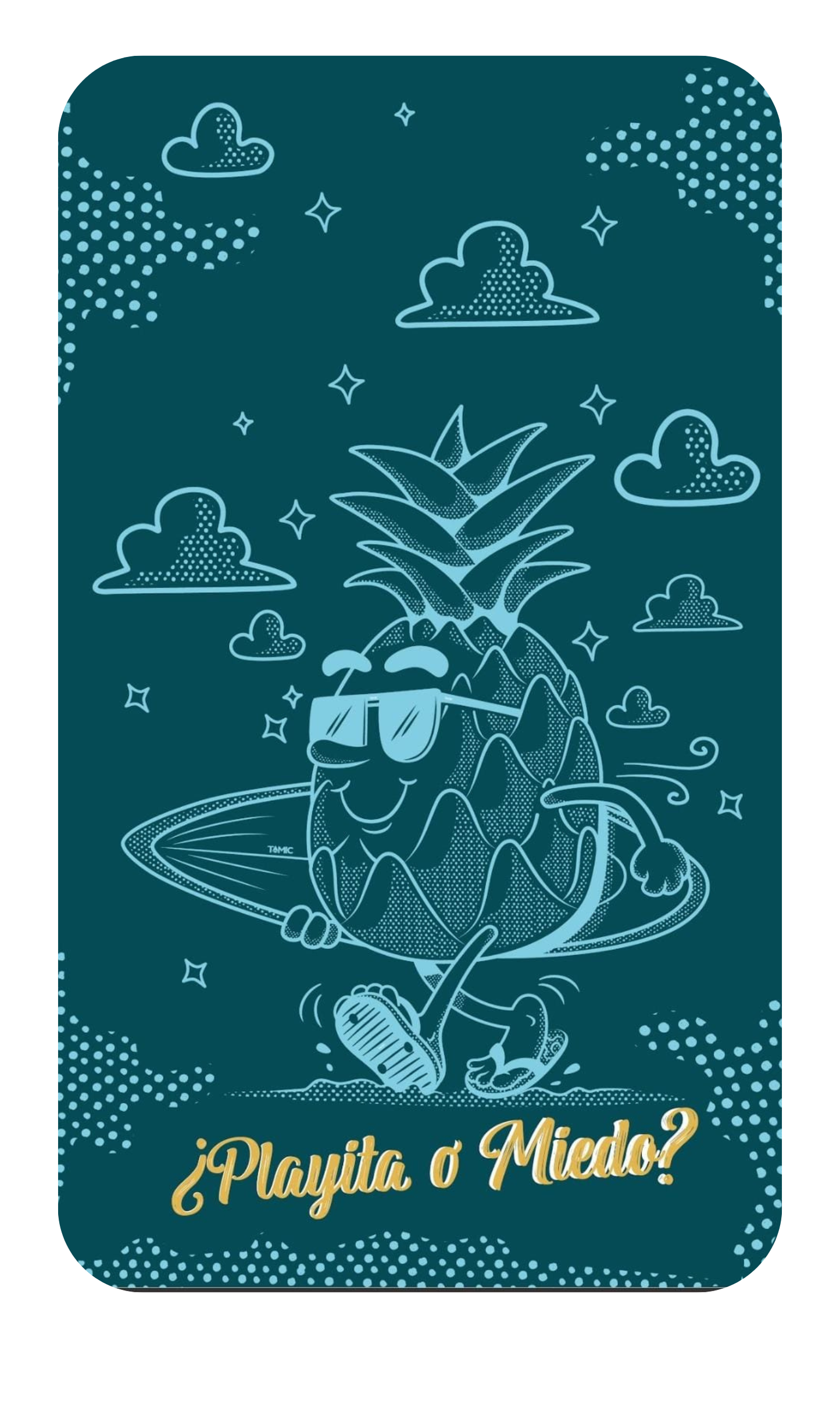 Toallas De Microfibra Estampadas 130x80cm Playita o Miedo Azul