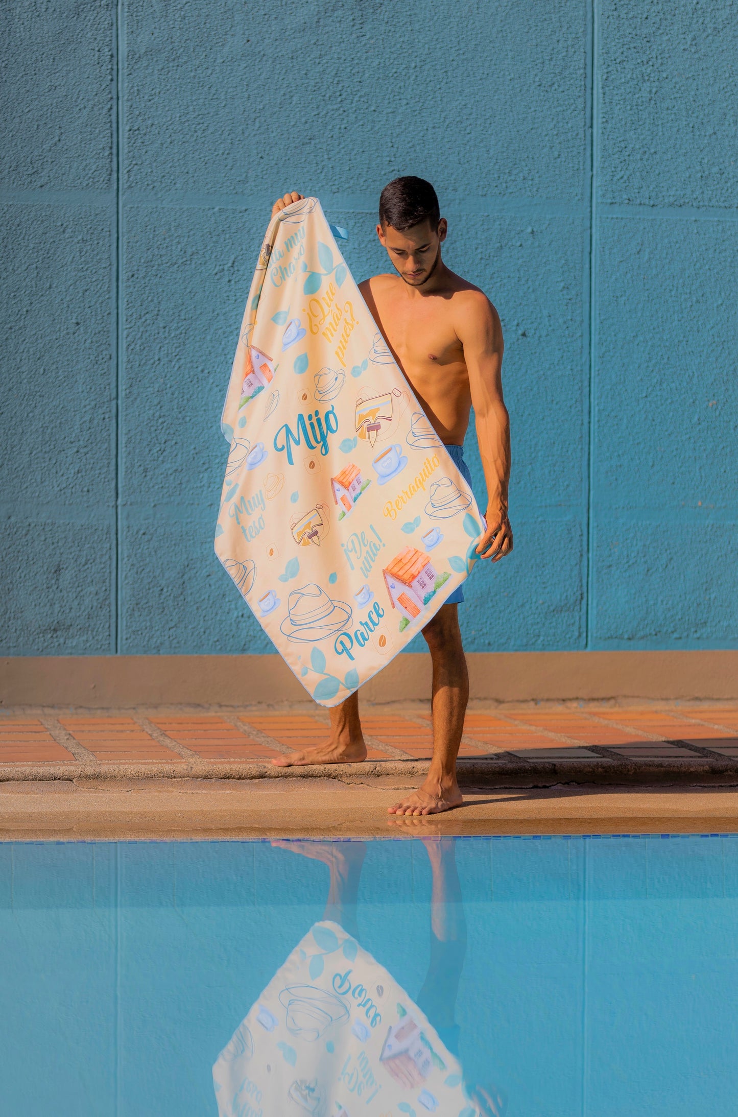 Toalla Microfibra Sublimada 130x80cm La Paisita