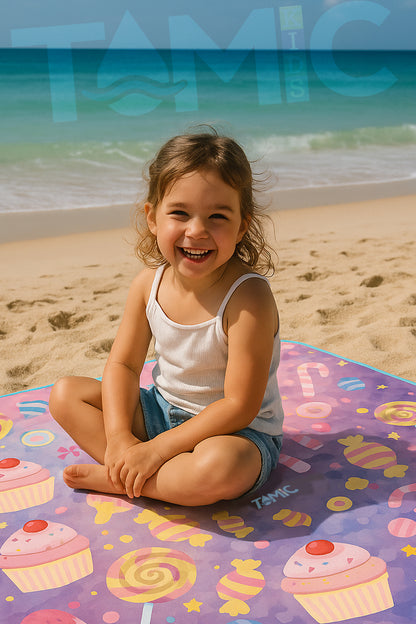 Toallas De Microfibra Estampadas 130x80cm Para Las Bendis Dulces