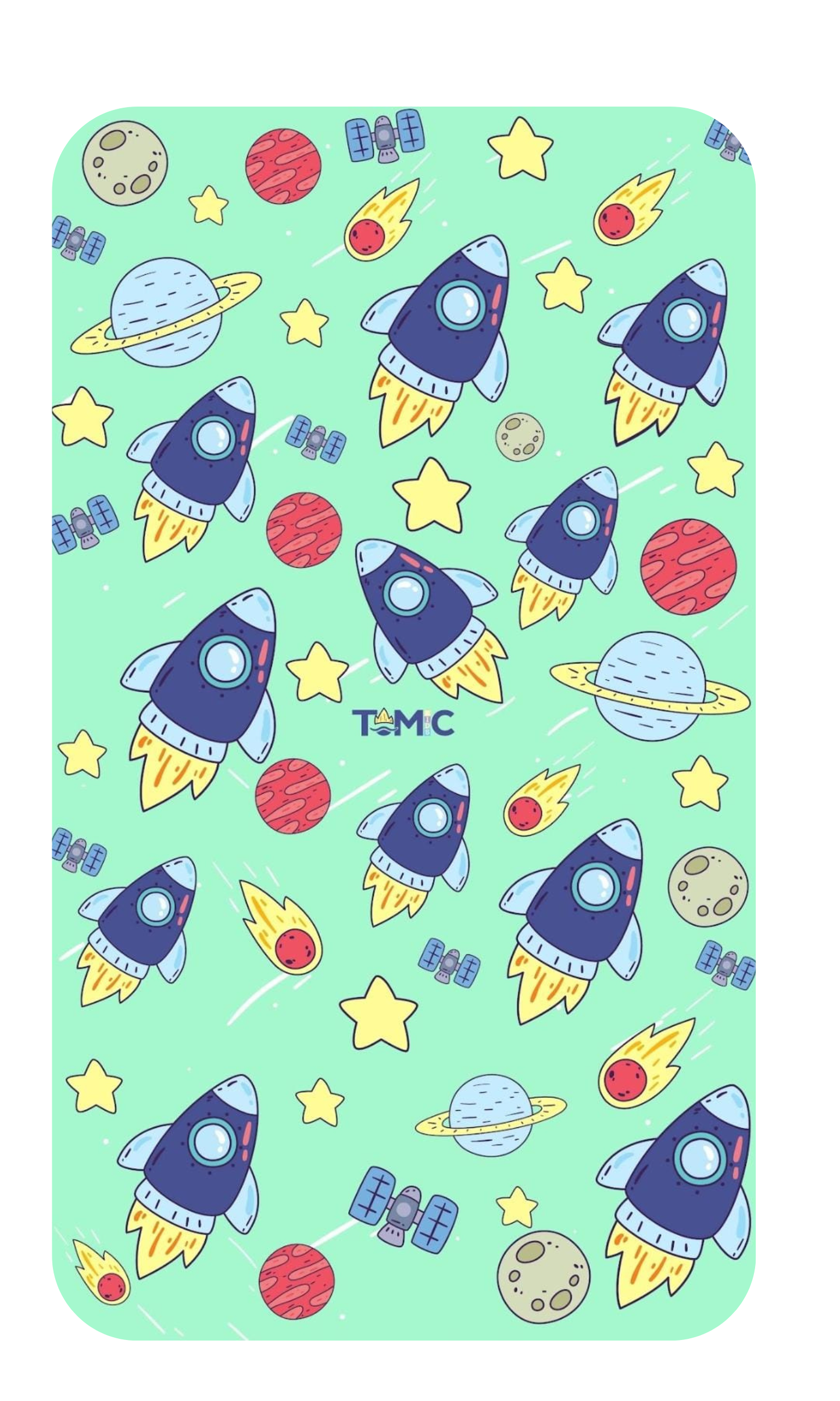 Toallas De Microfibra Estampadas 130x80cm Para Las Bendis Cohetes