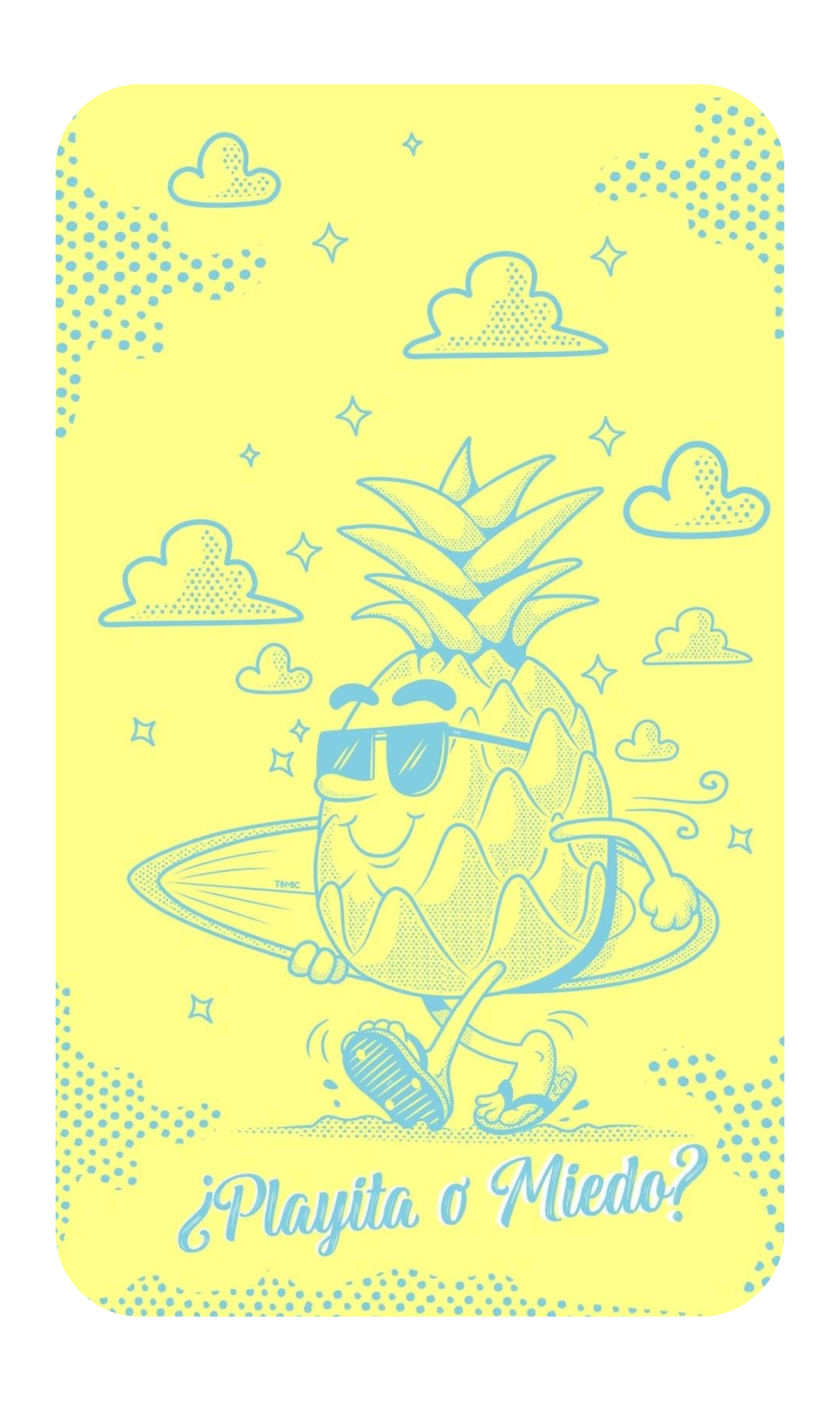 Toallas De Microfibra Estampadas 130x80cm Playita o Miedo Amarilla