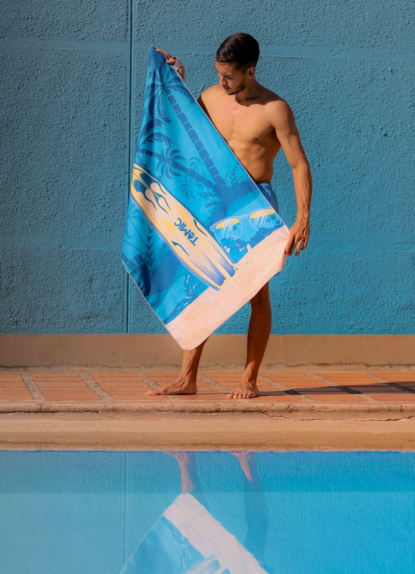 Toallas De Microfibra Estampadas 130x80cm El Primo de Aquaman