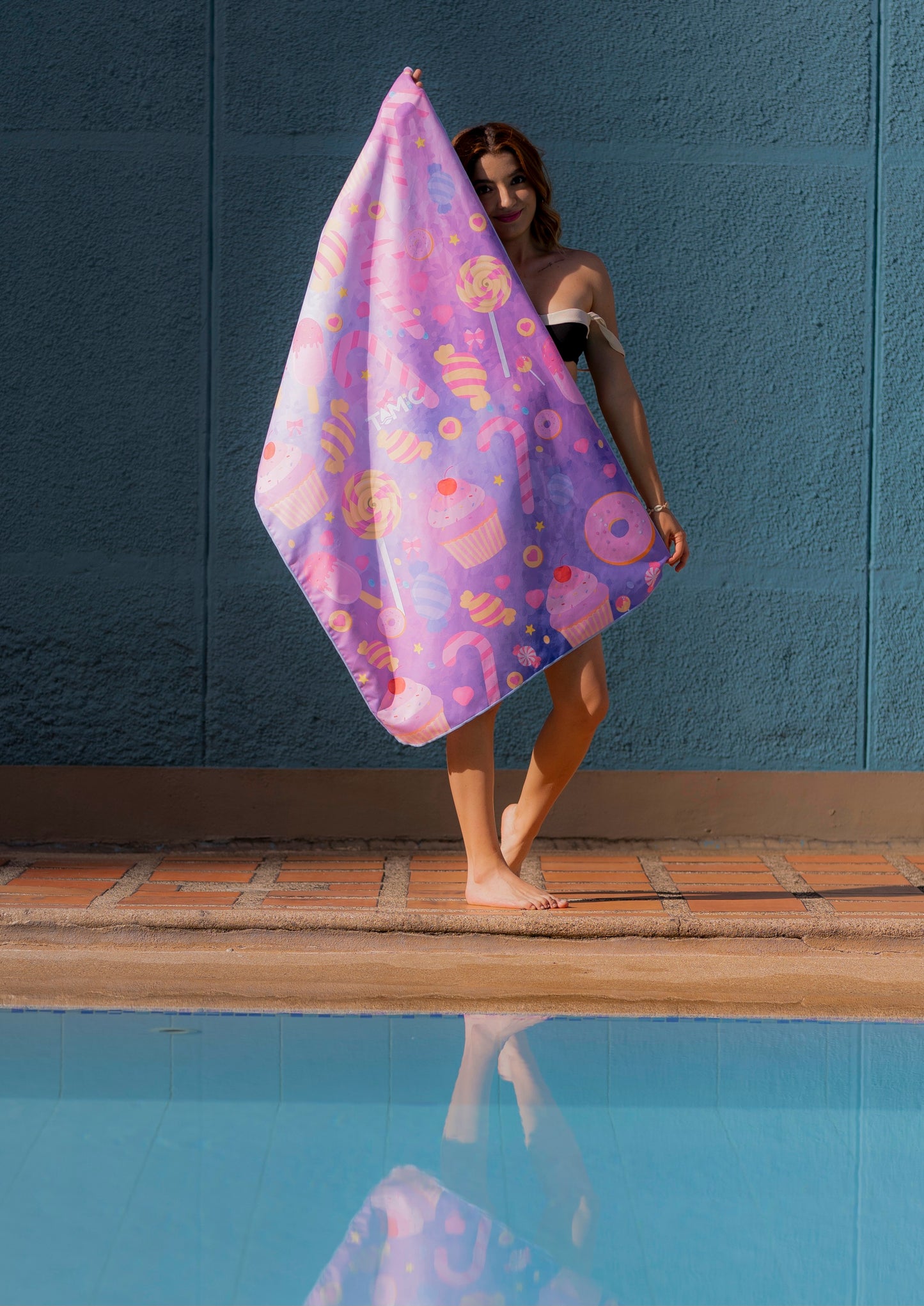 Toallas De Microfibra Estampadas 130x80cm Para Las Bendis Dulces